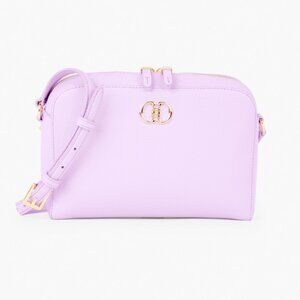 Talbots Blythe Pebble Leather Crossbody Bag-57680149-SPRING LILAC/purple-NWT
